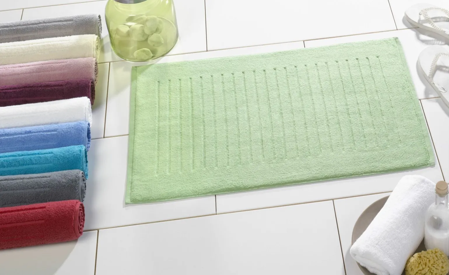 casa NOVA Badematte blau