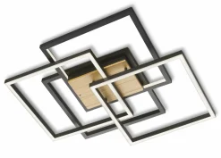 casa NOVA casa No LED-Deckenleuchte 1flg schwarz