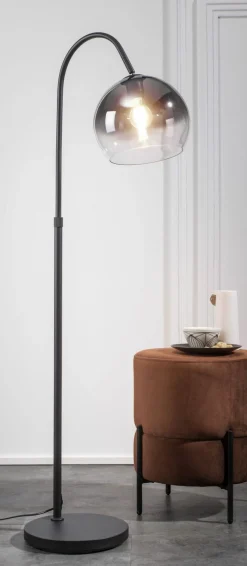 casa NOVA casa Nova Bogenstehleuchte schwarz