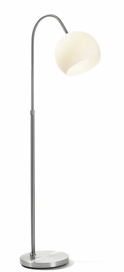 casa NOVA casa Nova Bogenstehleuchte silberfarben