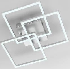 casa NOVA casa Nova LED-Deckenleuchte silberfarben