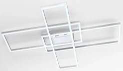 casa NOVA casa Nova LED-Deckenleuchte silberfarben