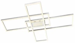 casa NOVA casa Nova LED-Deckenleuchte silberfarben