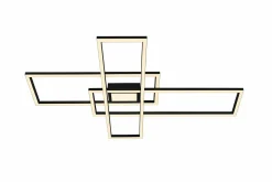 casa NOVA casa Nova LED-Deckenleuchte schwarz