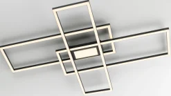 casa NOVA casa Nova LED-Deckenleuchte schwarz