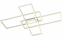 casa NOVA casa Nova LED-Deckenleuchte silberfarben