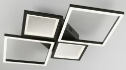 casa NOVA casa Nova LED-Deckenleuchte schwarz