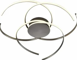 casa NOVA casa Nova LED-Deckenleuchte grau