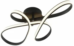 casa NOVA casa Nova LED-Deckenleuchte schwarz