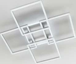 casa NOVA casa Nova LED-Deckenleuchte silberfarben