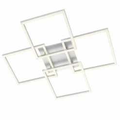 casa NOVA casa Nova LED-Deckenleuchte silberfarben