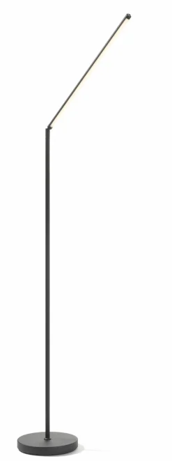 casa NOVA casa Nova LED-Stehleuchte 1flg silberfarben