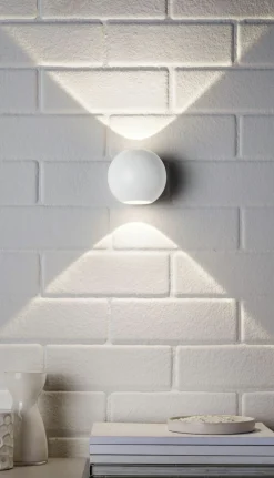 casa NOVA casa Nova LED-Wandleuchte 2flg weiß