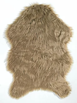 casa NOVA casa Nova-Kunstfellteppich braun