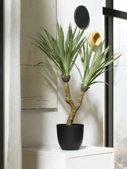 casa NOVA casaNOVA Kunstpflanze 65cm grün