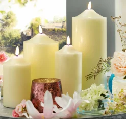 casa NOVA casaNOVA LED-Kerze 16,5cm weiß