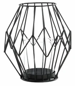 casa NOVA casaNOVA Windlicht 16,5cm schwarz