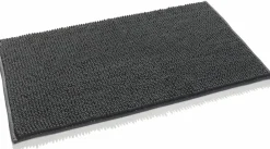 casa NOVA Chenille Badematte grau