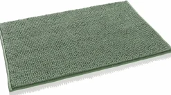 casa NOVA Chenille Badematte grün