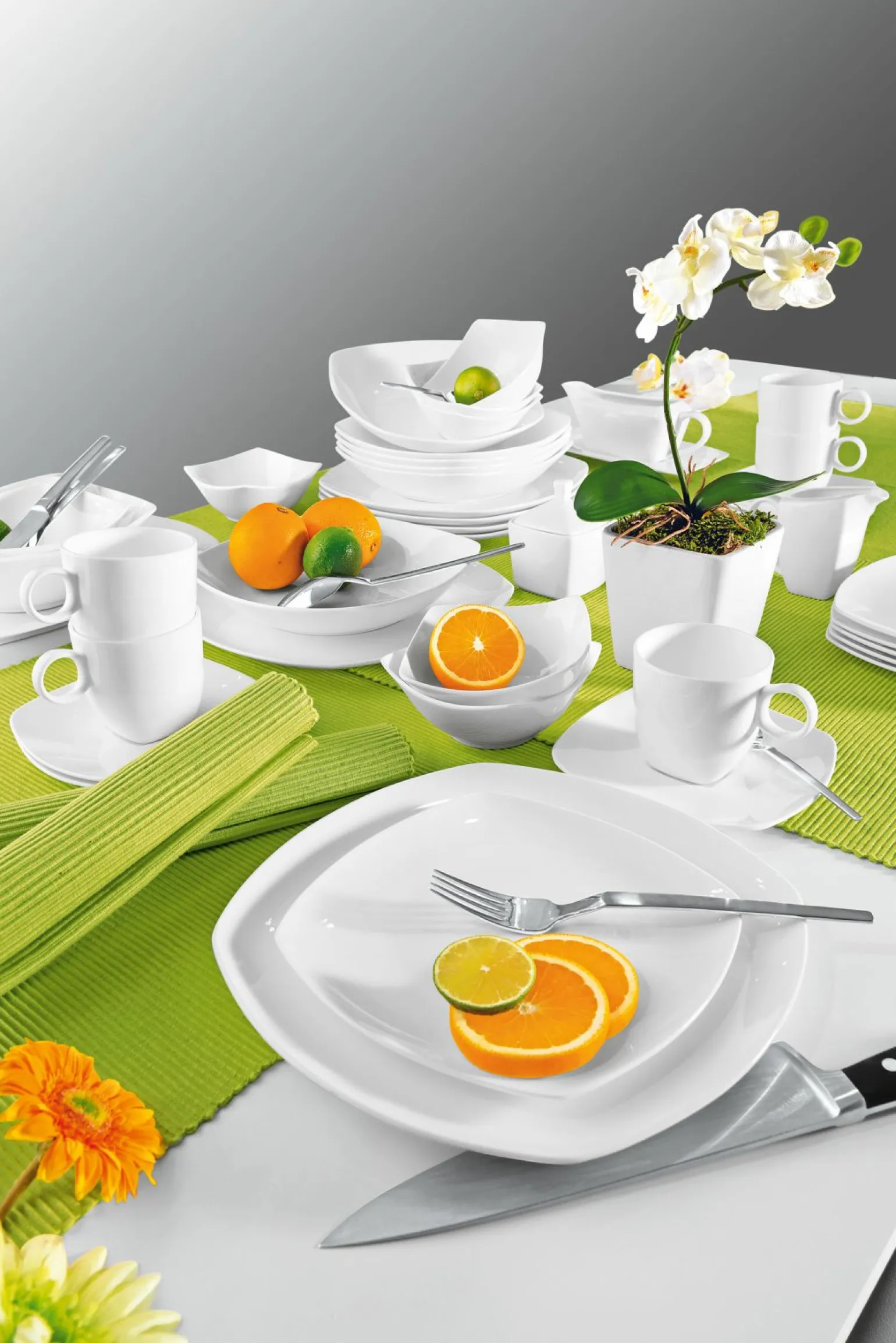 casa NOVA Dessertteller 21,5cm weiß