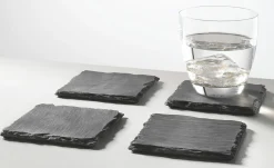 casa NOVA 4er Untersetzer schwarz