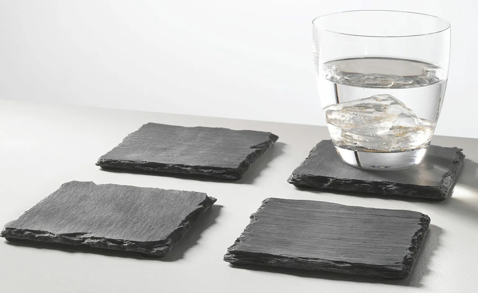 casa NOVA 4er Untersetzer schwarz