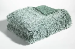 casa NOVA Fellimitatdecke grün