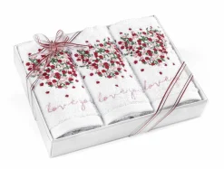 casa NOVA Gästetuch (3er-Pack) weiß