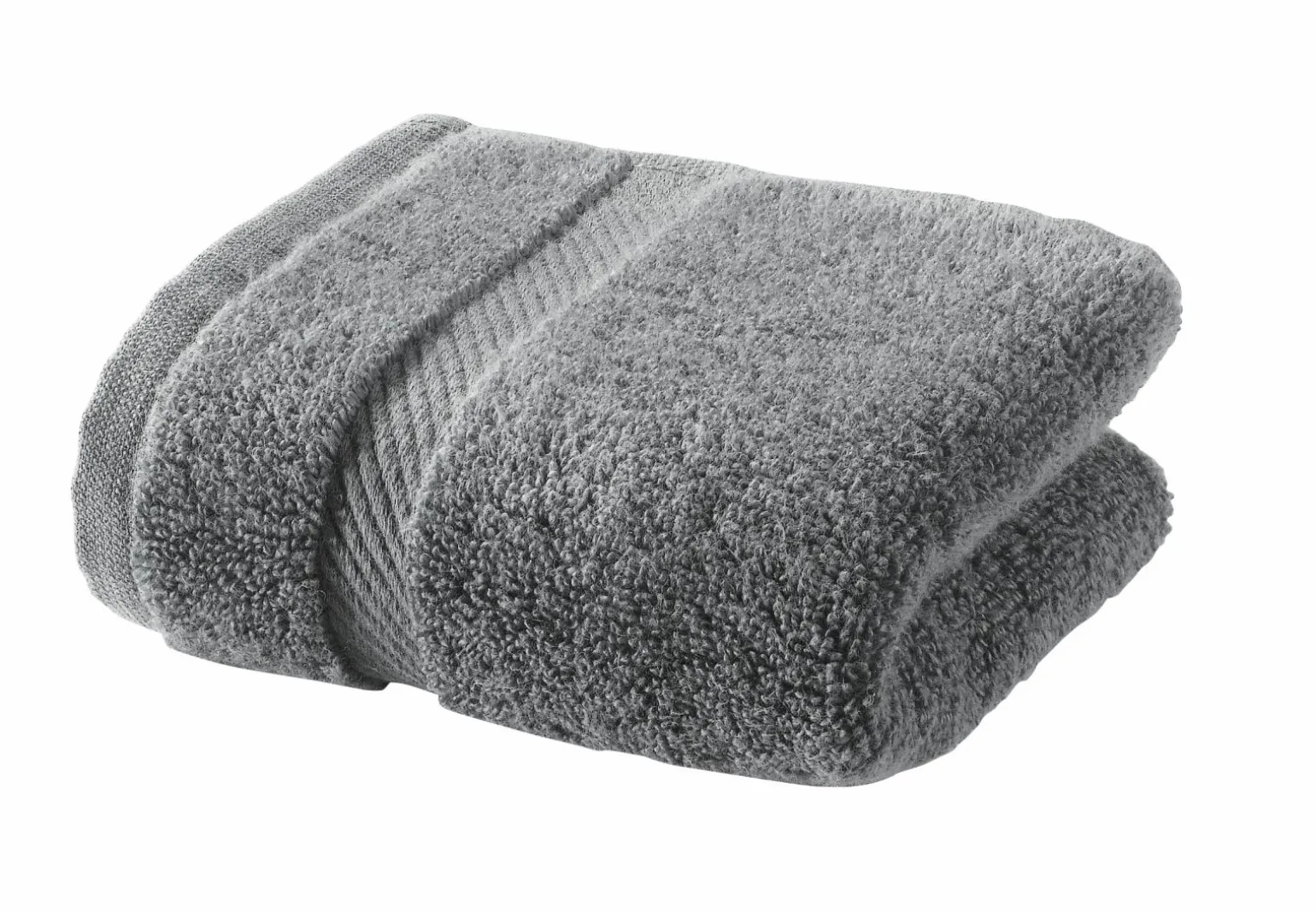 casa NOVA Gästetuch grauschwarz