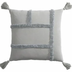 casa NOVA Kissenhülle grau