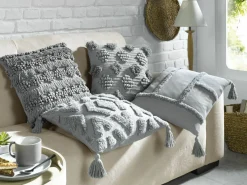 casa NOVA Kissenhülle grau