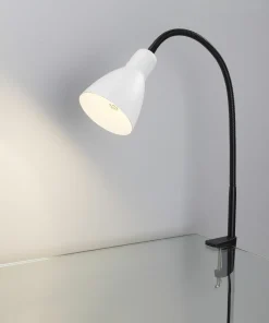 casa NOVA Klemmleuchte 1flg weiß