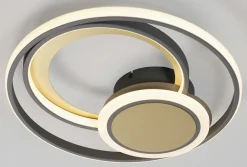 casa NOVA LED - Deckenleuchte goldfarbenschwarz