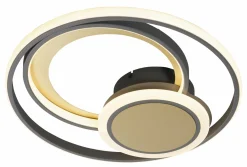 casa NOVA LED - Deckenleuchte goldfarbenschwarz