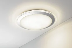 casa NOVA LED-Deckenleuchte weißsilberfarben