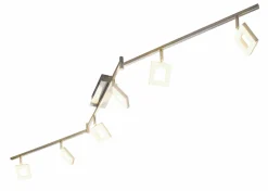 casa NOVA LED-Spot 6flg silberfarben