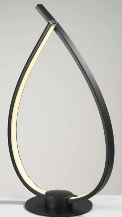 casa NOVA LED-Tischleuchte schwarz