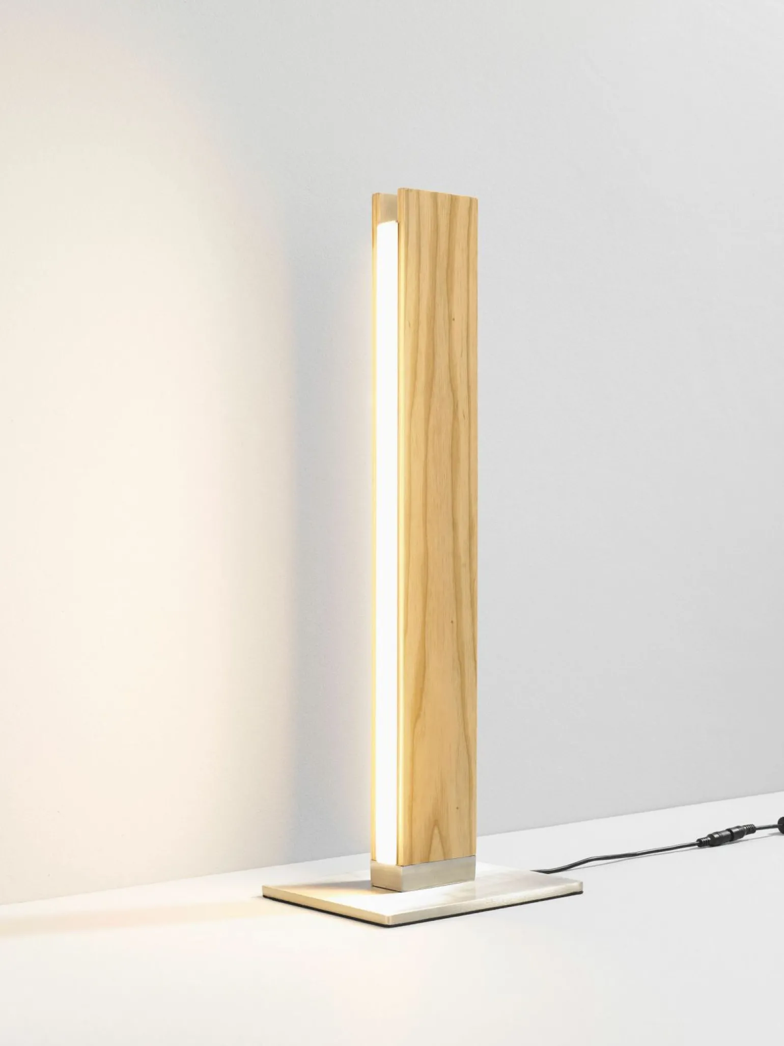 casa NOVA LED-Tischleuchte braun