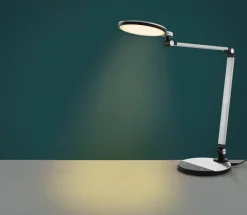 casa NOVA LED-Tischleuchte silberfarbenschwarz