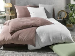 casa NOVA Musselin Bettwäsche weiß