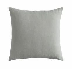 casa NOVA Musselin-Kissenbezug silberfarben