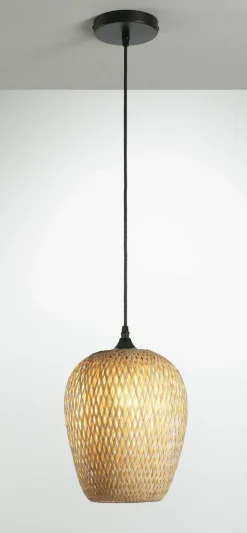 casa NOVA Pendelleuchte 1flg schwarzbraun