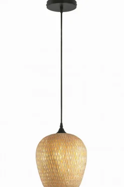 casa NOVA Pendelleuchte 1flg schwarzbraun