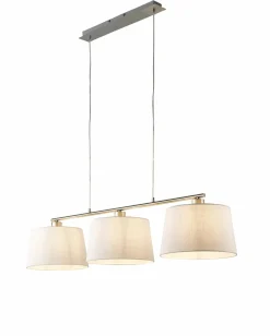 casa NOVA Pendelleuchte 3flg weiß