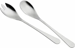 casa NOVA Salatbesteck 2tlg. silberfarben