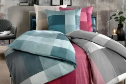 casa NOVA Satin-Bettwäsche violett