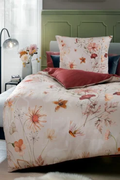 casa NOVA Satin-Bettwäsche beige