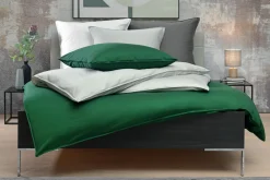 casa NOVA Satin-Bettwäsche weiß