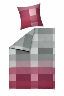 casa NOVA Satin-Bettwäsche violett