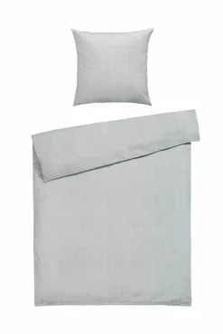 casa NOVA Satin-Bettwäsche silberfarben